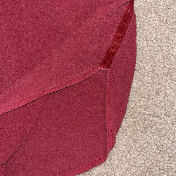 Anthropologie Mauve Relaxed Skirt - Picture 5 of 9